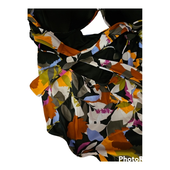 NWOT Bar iii cutout bandeau, XL, multicolored - Picture 5 of 6